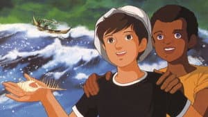 青い海と少年 — foto 1