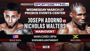 Joseph Adorno vs. Nicholas Walters — foto 1