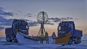 Brøyt i vei — foto 1