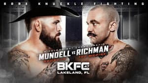 BKFC 47: Mundell vs. Richman — foto 1