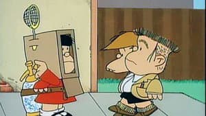 Manolito sacude la casera para Mafalda