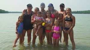 Nombreux et heureux en vacances — foto 1