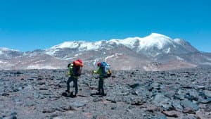 Une goutte d’eau sur un volcan — foto 1