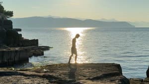 Summer on a solitary beach — foto 1