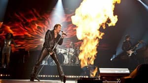 Johnny Hallyday Allume le feu au Stade de France — foto 2