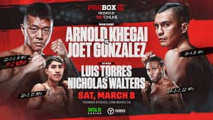 Arnold Khegai vs. Joet Gonzalez — foto 1
