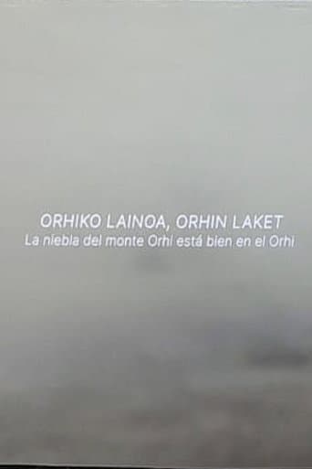 La niebla del monte Ohri está bien en el Ohri