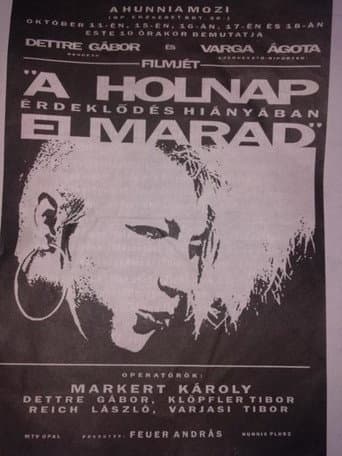 A holnap érdeklődés hiányában elmarad