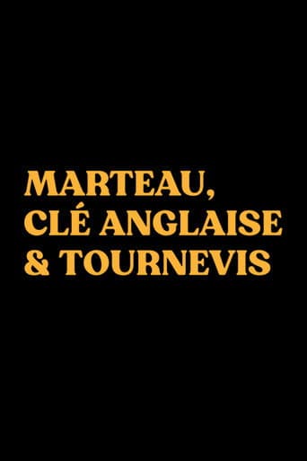 Martillo, llave inglesa y destornillador