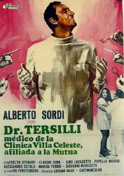 Il Prof. Dott. Guido Tersilli primario della Clinica Villa Celeste convenzionata con la Mutua