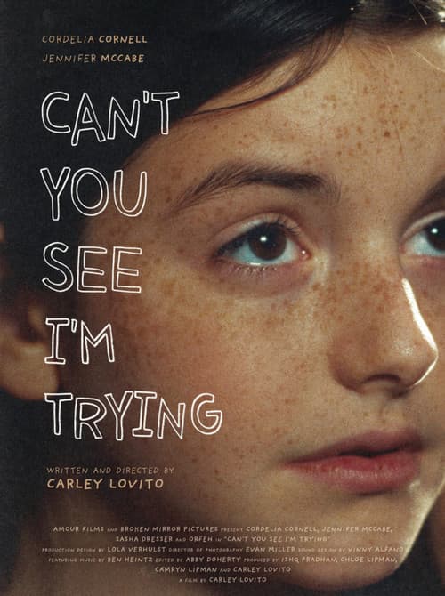 Can't You See I'm Trying