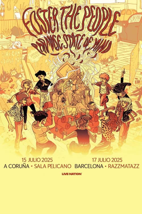 Foster The People: Paradise State of Mind Tour - Live From Razzmatazz Barcelona (July 17, 2025)