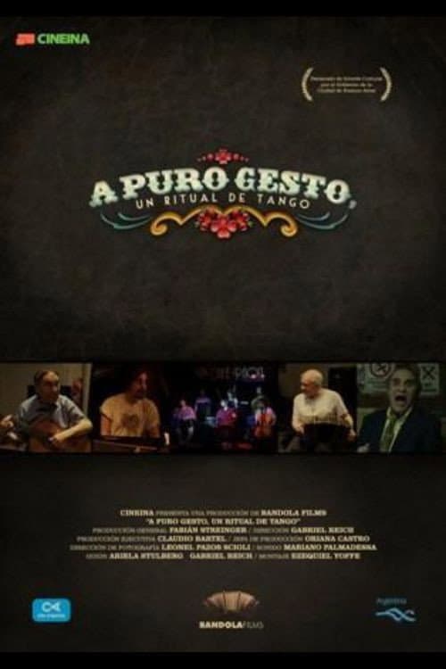 A puro gesto, un ritual de tango