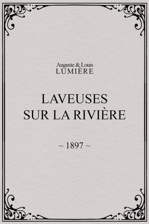 Laveuses sur la rivière