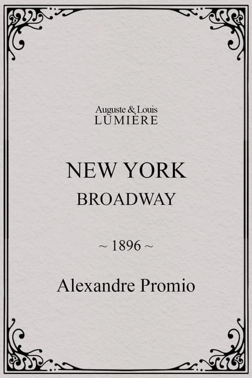 New York, Broadway