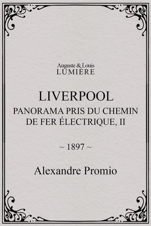Liverpool, panorama pris du chemin de fer électrique, II