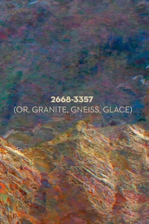 2668-3357 (or, granite, gneiss, glace)
