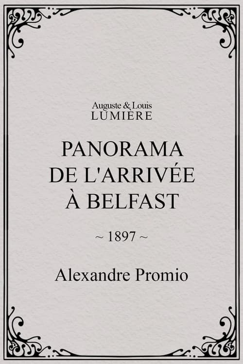 Panorama de l'arrivée à Belfast