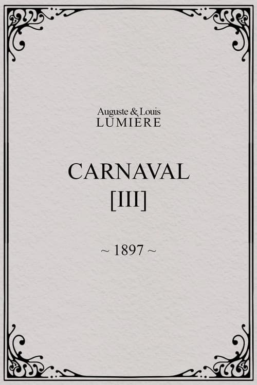 Carnaval, [III]