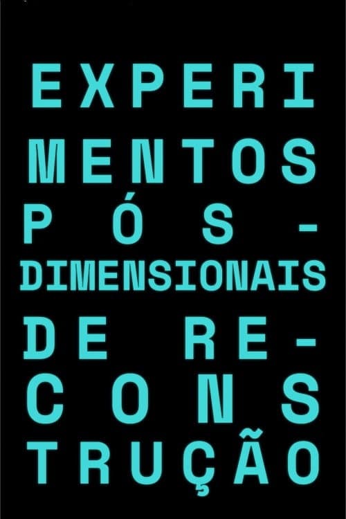 Experimentos Dimensionais de Reconstrução