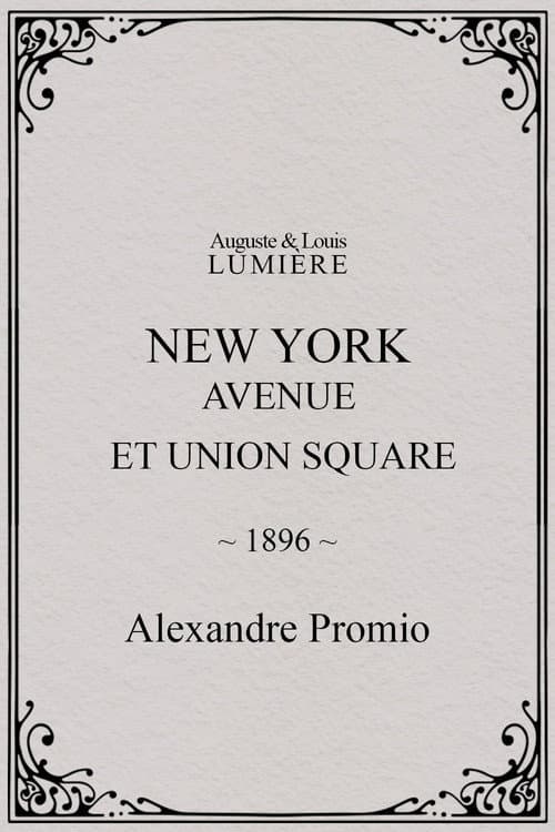 New York, Avenue et Union Square