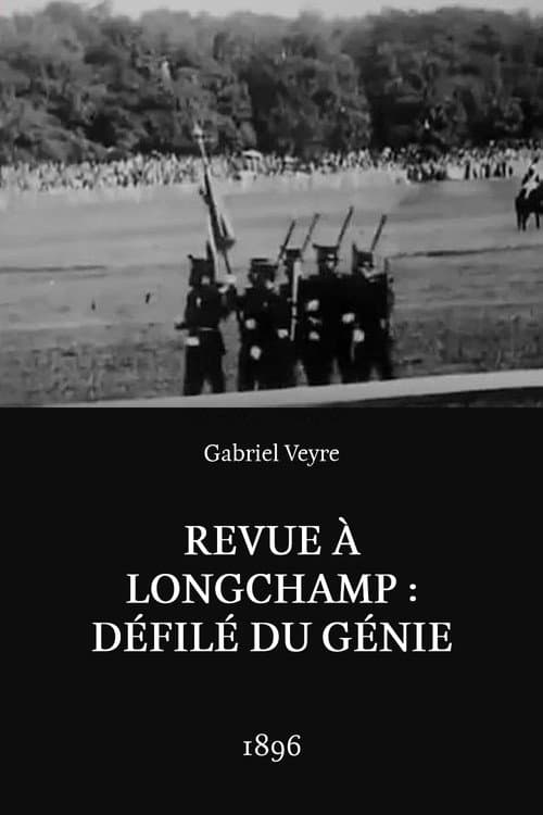 Revue à Longchamp :défilé du Génie