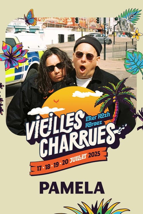 Pamela en concert aux Vieilles Charrues 2025