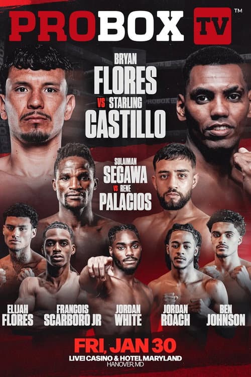 Bryan Flores vs. Starling Castillo