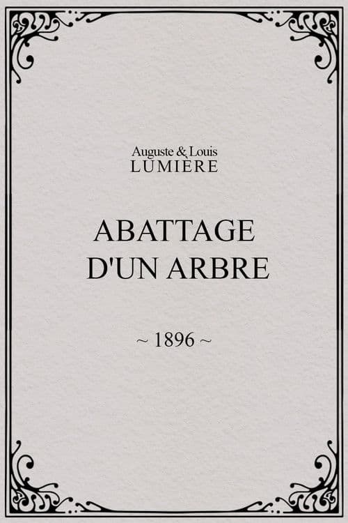 Abattage d'un arbre